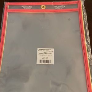 Remarkable dry erase sleeves set of 4 (3sets- total of 12)